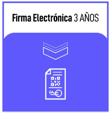 Firma Electrónica 3 Años
