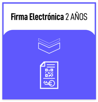 Firma Electrónica 2 Años